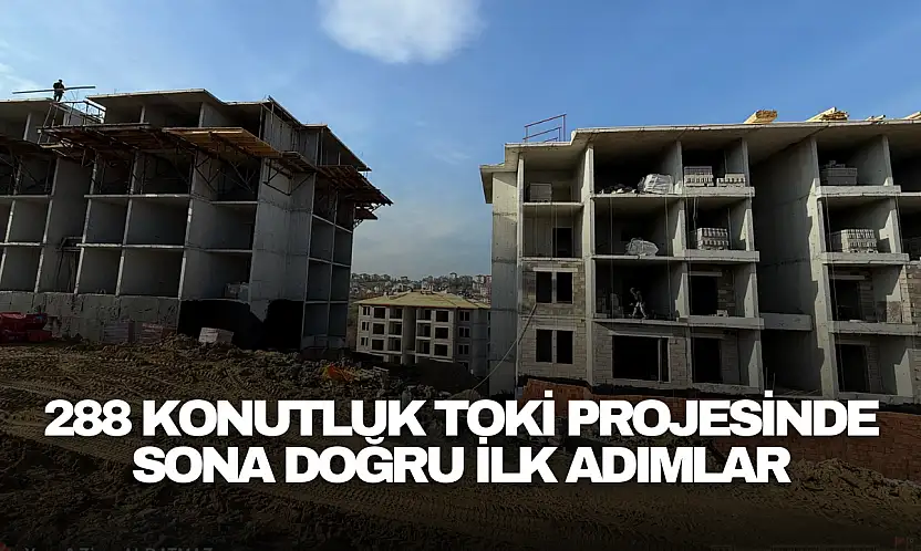 Bartın'da Yeni Yaşam Alanı Yükseliyor