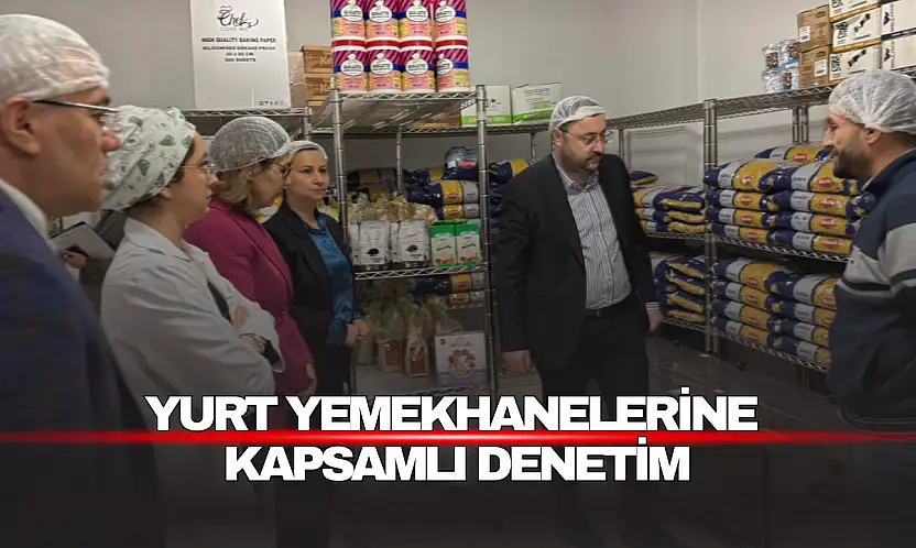 Bartın'daki Yurt Yemekhanelerine Kapsamlı Denetim