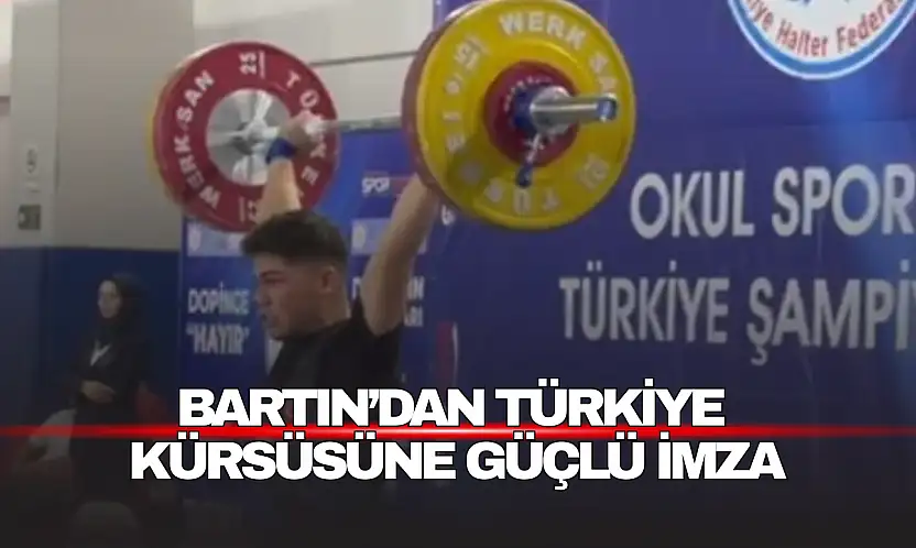 Bartın'dan Türkiye Kürsüsüne Güçlü İmza
