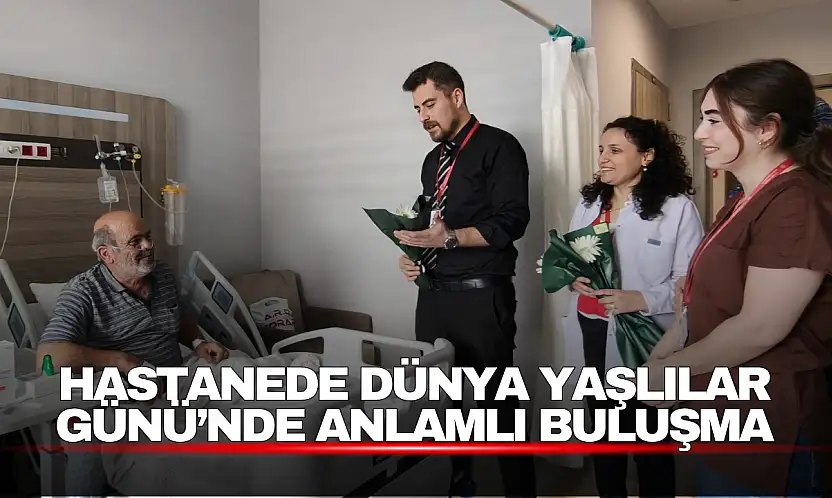 Bartın Devlet Hastanesi'nde Dünya Yaşlılar Günü'nde Anlamlı Buluşma