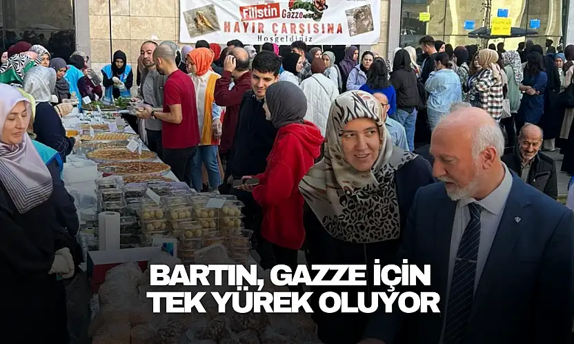 Bartın, Gazze İçin Tek Yürek Oluyor