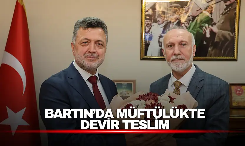 Bartın'ın Yeni İl Müftüsü Mehmet Çelebi Görevine Başladı