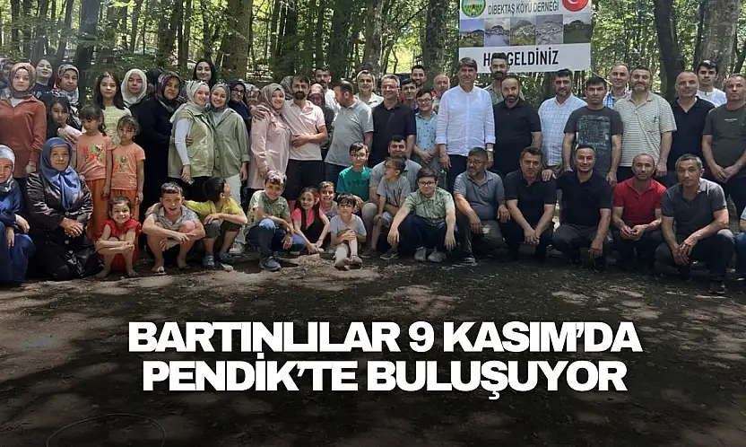 Bartınlılar 9 Kasım'da Pendik'te Buluşuyor