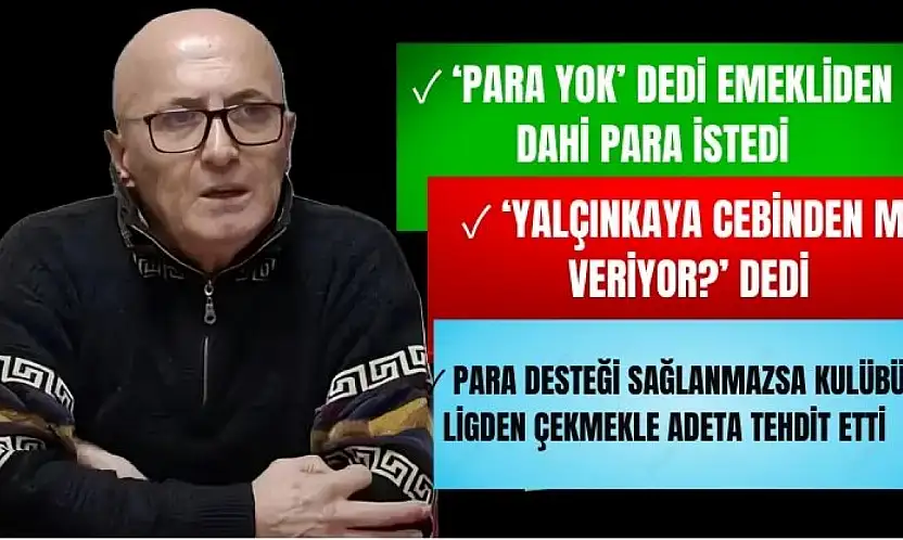 Bartınspor'u ligden çekmekle tehdit etti