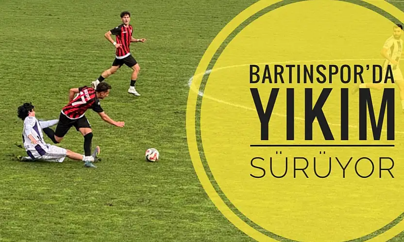 Bartınspor yıkım sürüyor