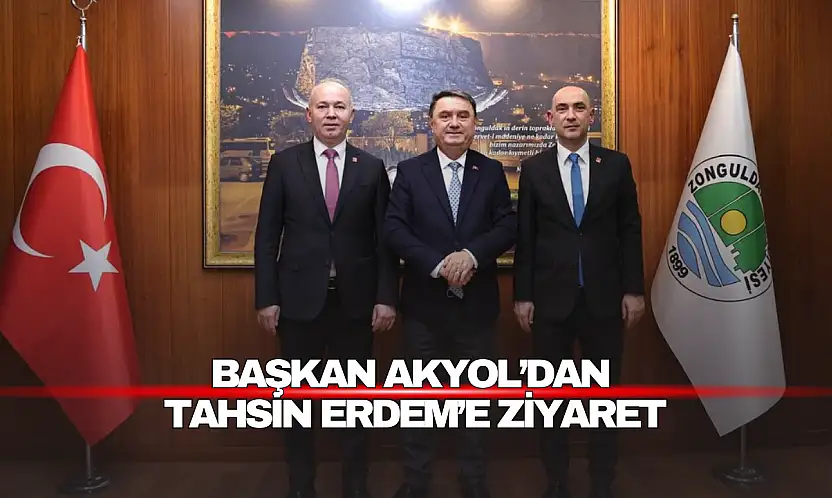 Başkan Akyol'dan Tahsin Erdem'e Ziyaret