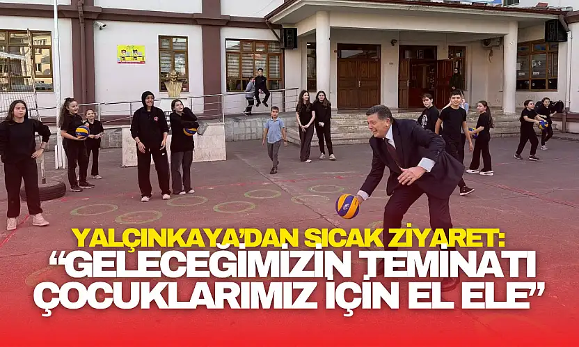 Başkan Yalçınkaya'dan Sıcak Ziyaret