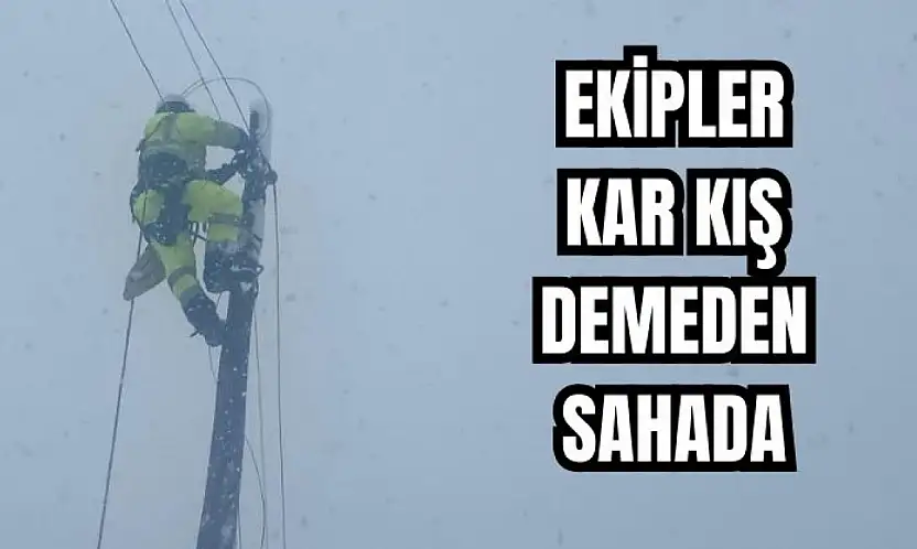 Başkent EDAŞ'tan yoğun mesai