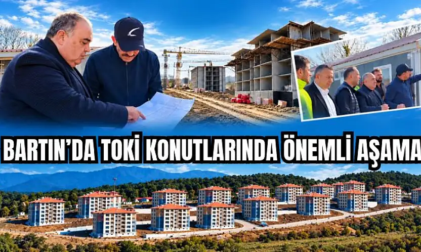 Çaydüzü'nde 288 konutun geçici kabulü başladı
