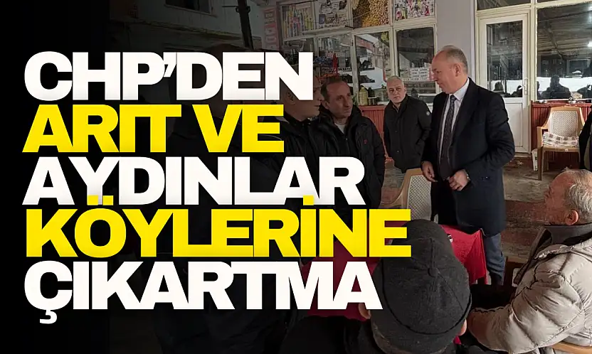 CHP'den Arıt ve Aydınlar Köylerine Çıkartma