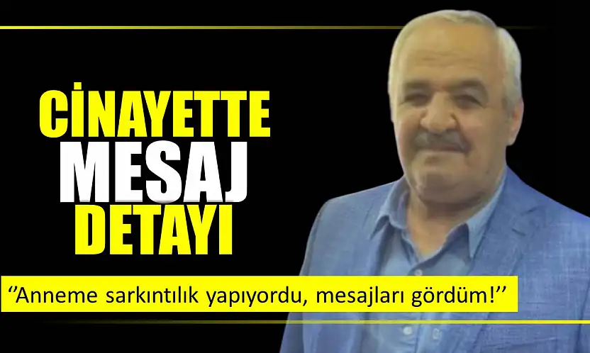 Cinayet zanlısı 15 yaşındaki çocuk çıktı