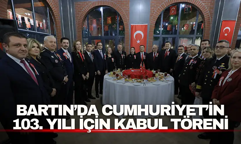 Cumhuriyet'in 103. Yılı İçin Kabul Töreni