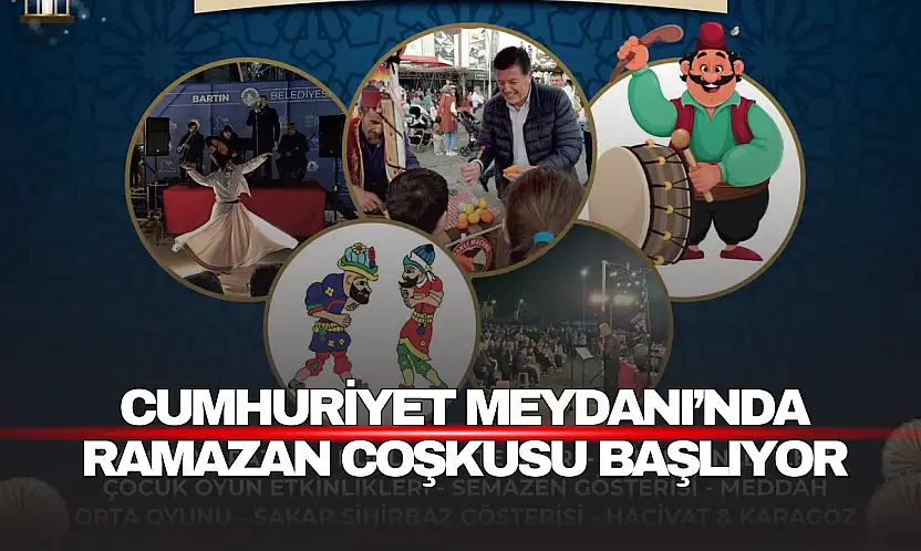 Cumhuriyet Meydanı'nda Ramazan Coşkusu Başlıyor