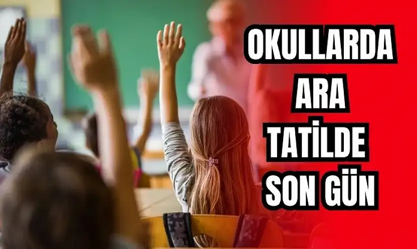 Ders zili yeniden çalacak