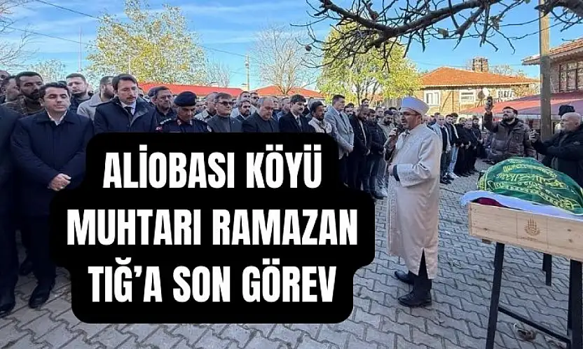 Dualarla uğurlandı