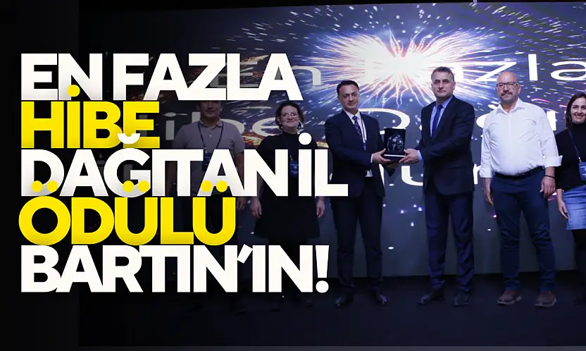 En Fazla Hibe Dağıtan İl Ödülü Bartın'ın!
