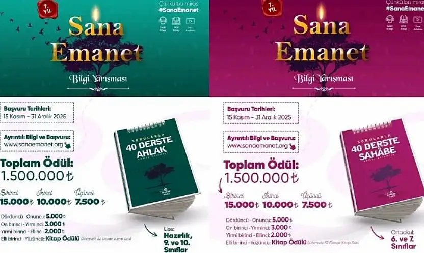 Ensar Vakfı'ndan yarışma çağrısı