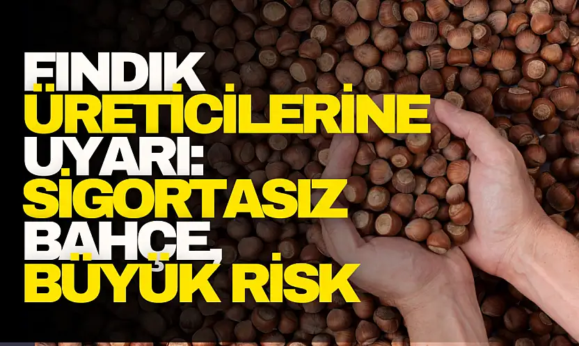 Fındık Üreticilerine Uyarı