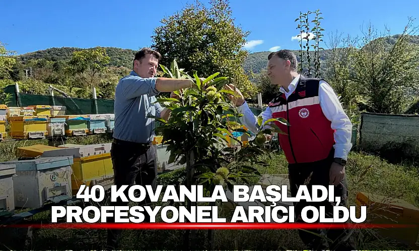 Genç Üreticinin 40 Kovanla Başlayan Arıcılık Hikayesi