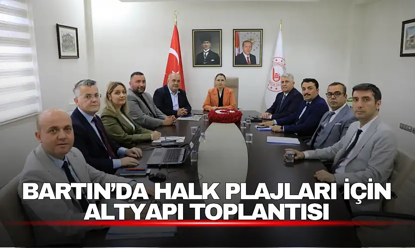 Halk Plajları Masada: Altyapı Çalışmaları Değerlendirildi