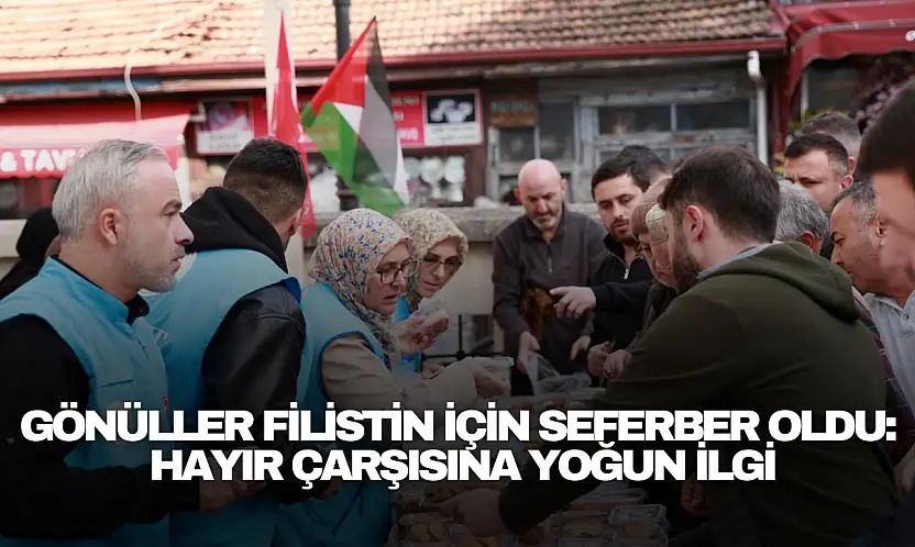 Hayır Çarşısına Yoğun İlgi