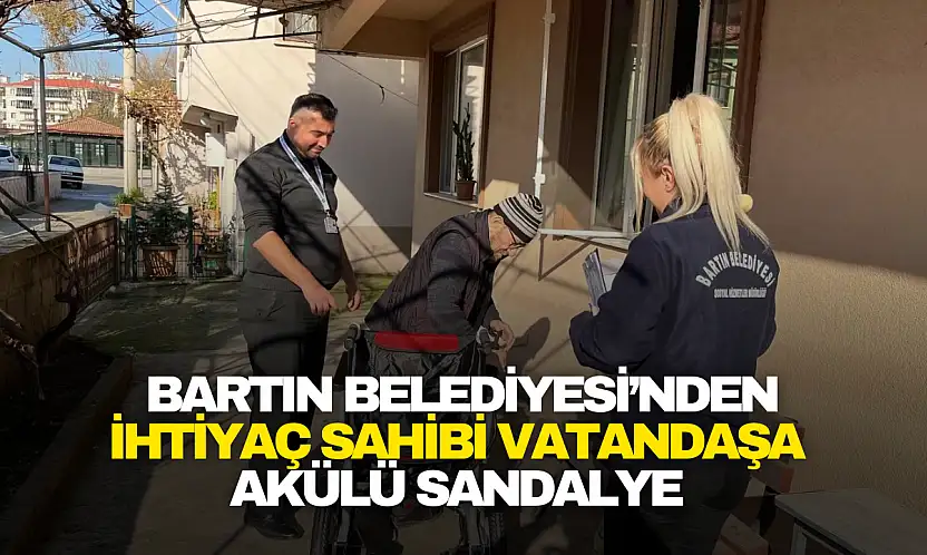 İhtiyaç Sahibi Vatandaşa Akülü Sandalye