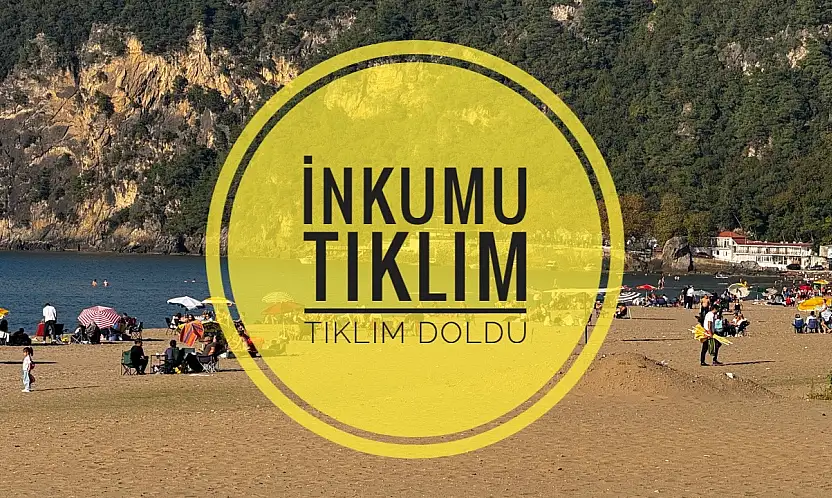 İnkumu tıklım tıklım doldu