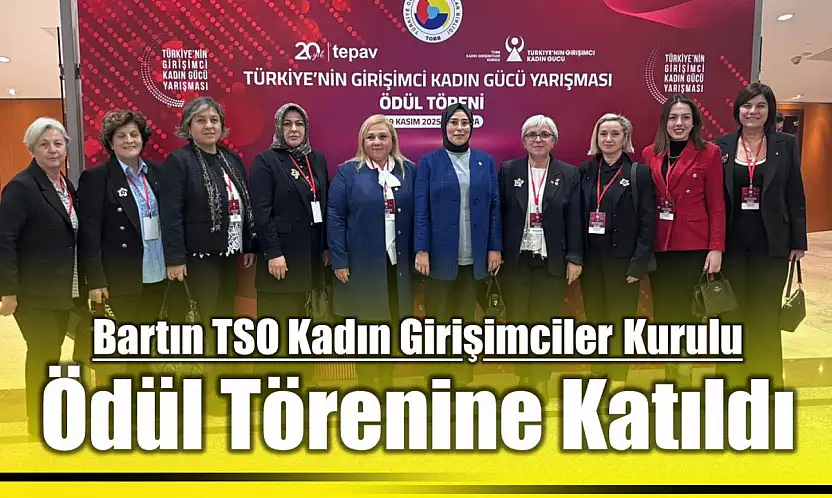Kadın Girişimciler Ankara'da Ödül Törenine katıldı