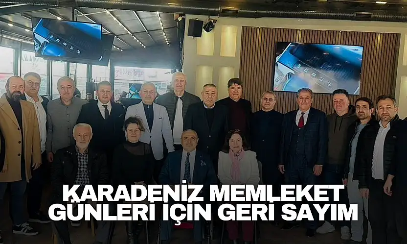 Karadeniz Memleket Günleri İçin Geri Sayım