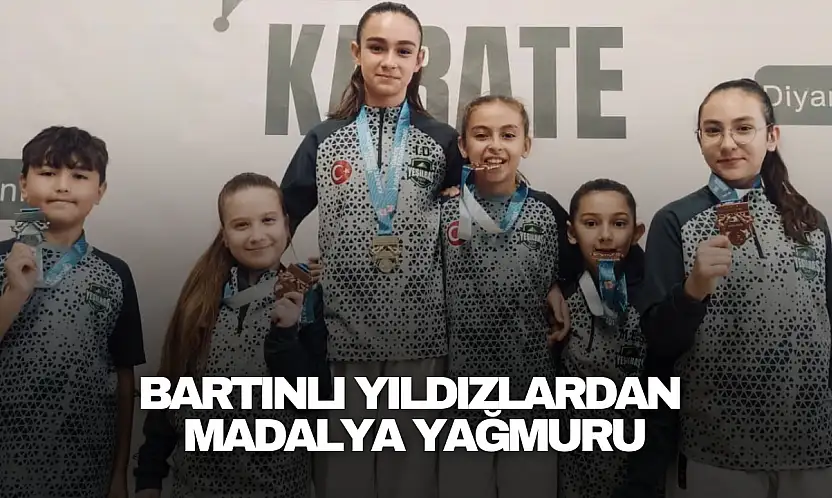 Karate Liginde Madalya Yağmuru