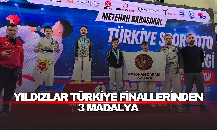Karatede Bartın Rüzgârı: Yıldızlar Türkiye Finallerinden 3 Madalya