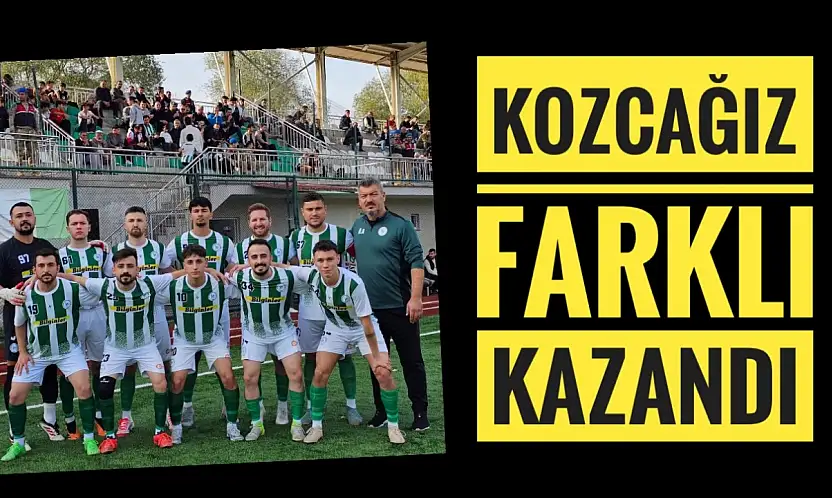 Kozcağız farklı kazandı