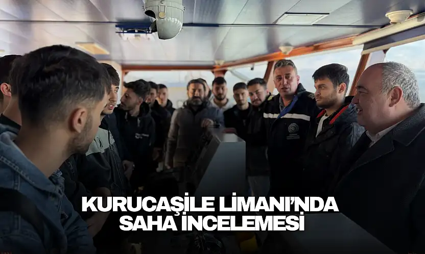 Kurucaşile Limanı'nda Saha İncelemesi