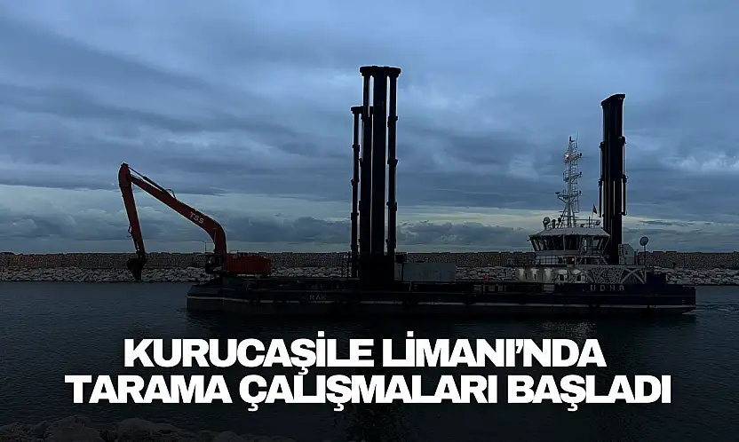 Kurucaşile Limanı'nda Tarama Çalışmaları Başladı