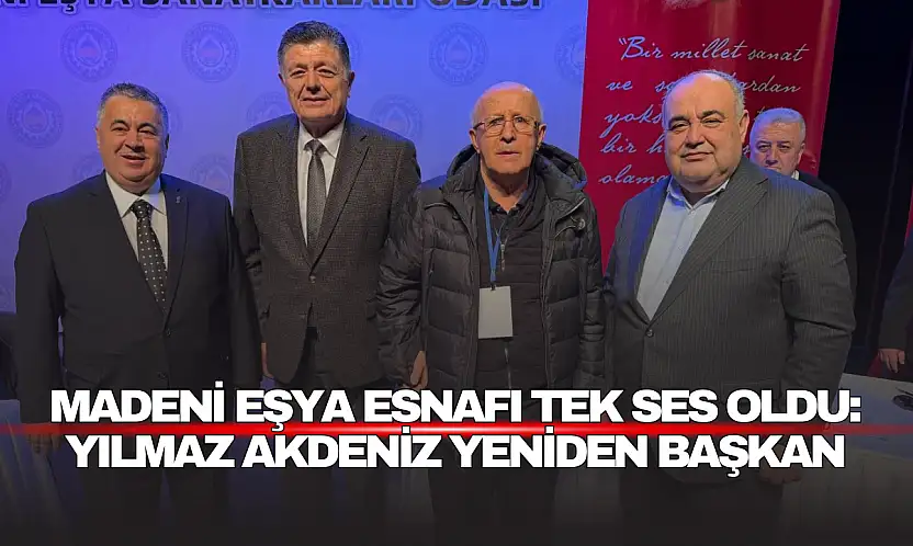 Madeni Eşya Esnafı Tek Ses Oldu