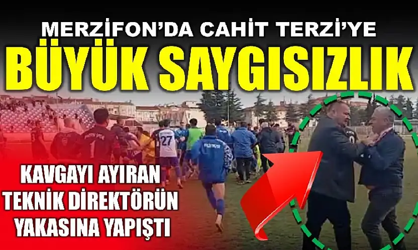 Merzifon'da büyük saygısızlık