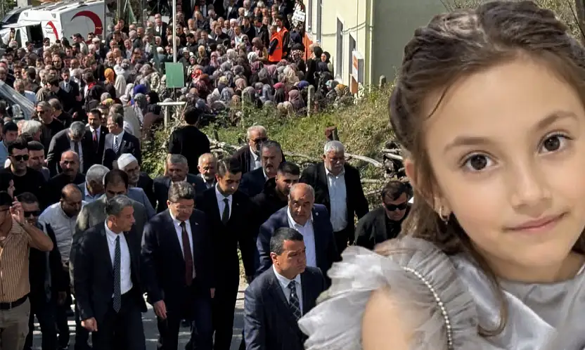 Minik Sare dualarla ahirete uğurlandı