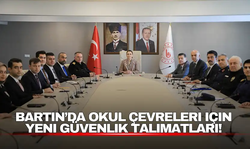 Okul çevreleri için yeni güvenlik talimatları!