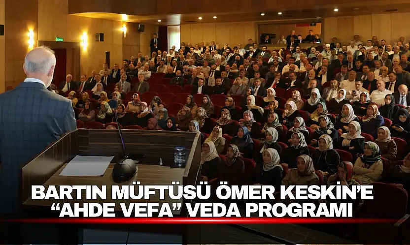 Ömer Keskin'e 'Ahde Vefa' Veda Programı