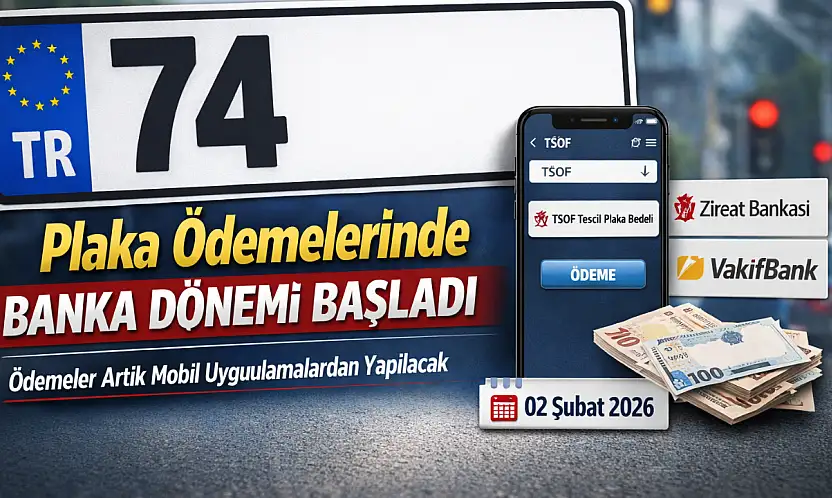 Plaka Ödemelerinde Banka Dönemi Başladı