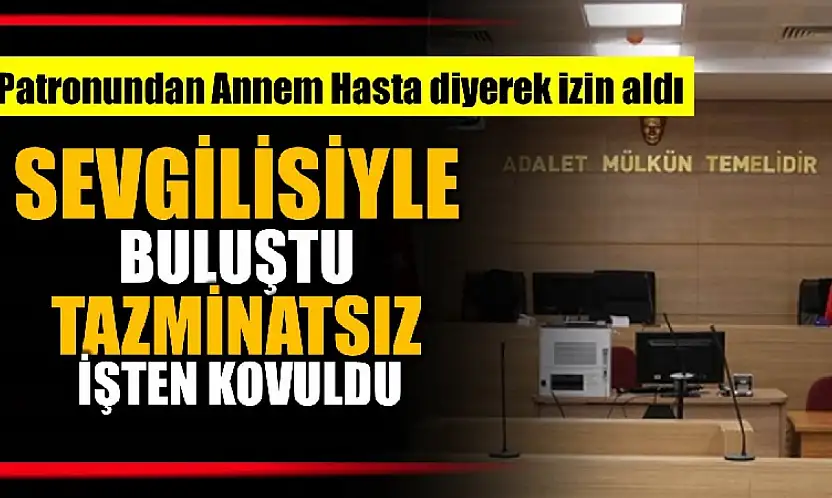Sevgili yalanı işsiz bıraktı