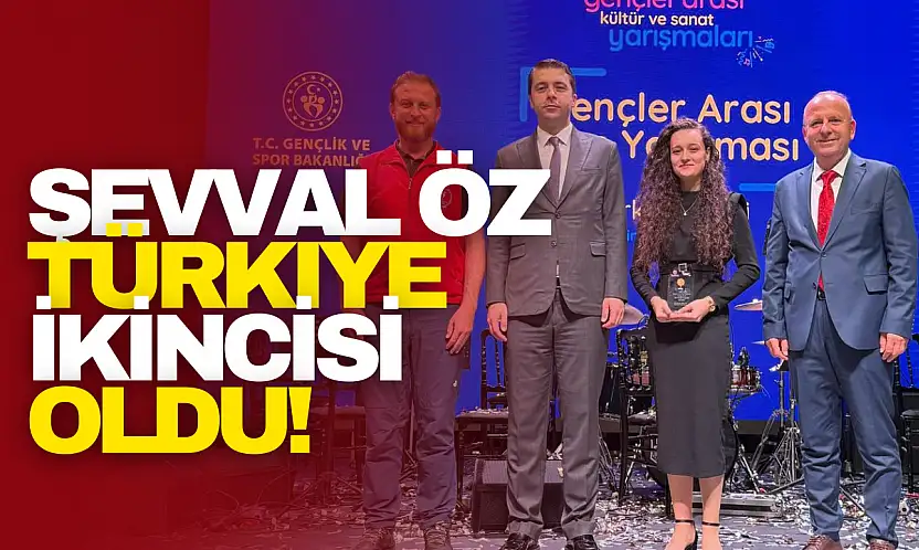 Şevval Öz Türkiye İkincisi Oldu!