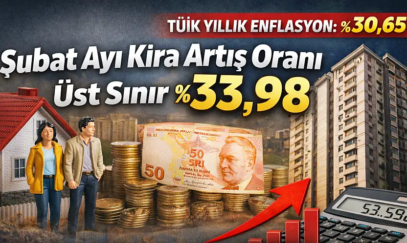 Şubat Ayı Kira Artış Oranı Açıklandı