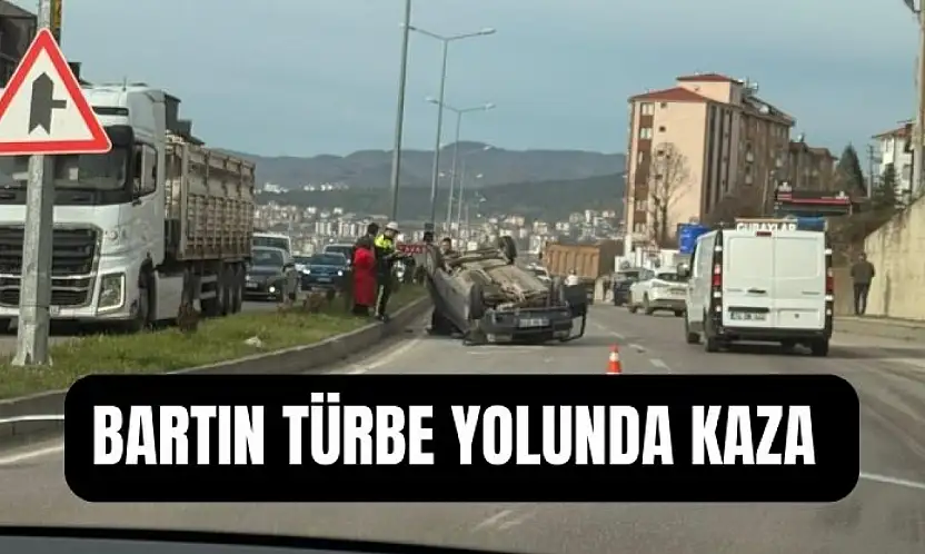 Takla atan araçta sürücü yaralandı