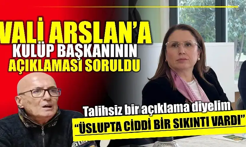 Talihsiz bir açıklama diyelim