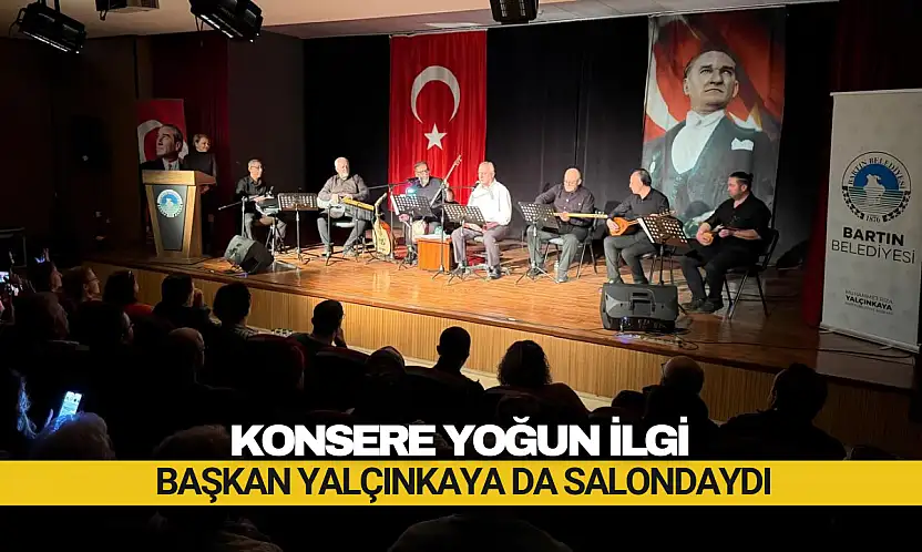 Türk Halk Müziği Konserine Yoğun İlgi