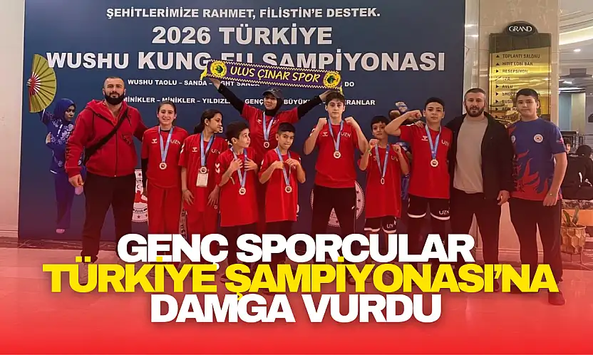 Türkiye Şampiyonası'na Damga Vurdular