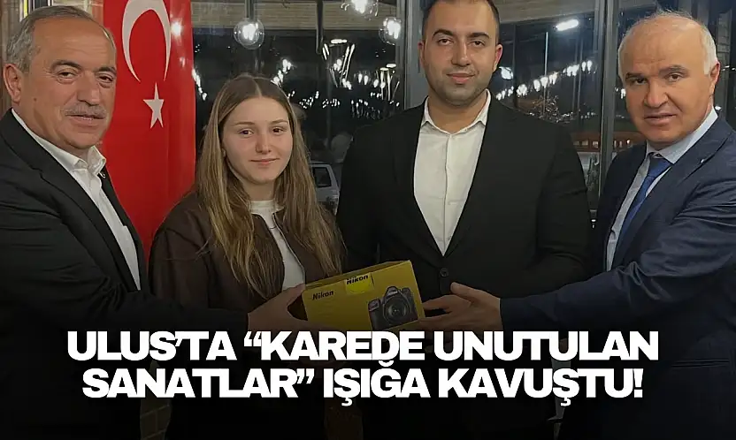 Ulus'ta 'Karede Unutulan Sanatlar' Işığa Kavuştu!