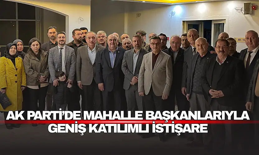 Ulus'ta Teşkilat Buluşması