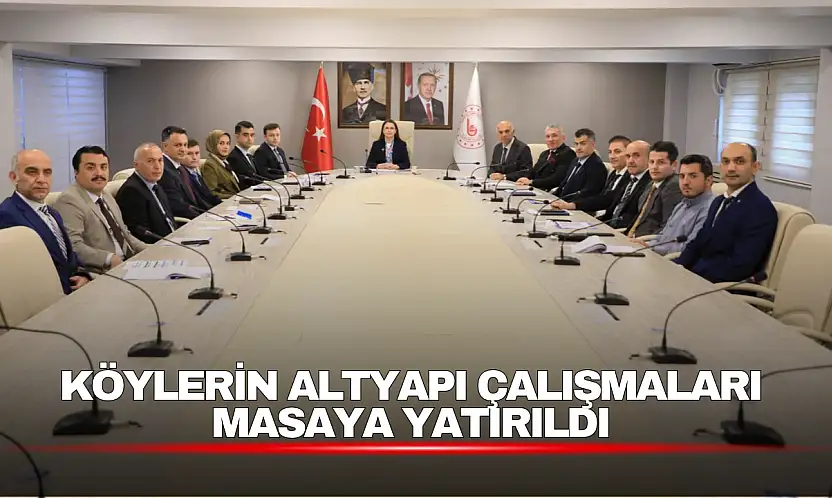 Vali Arslan Başkanlığında KÖYDES Toplantısı Gerçekleştirildi